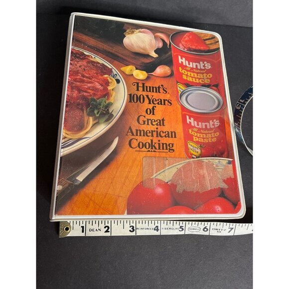 Vintage 90s Hunt's Tomato Paste 100th Year Anniversary Cookbook Recipe Collectio - Picture 12 of 12